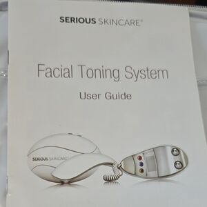 Serious Skincare Facial Toning Device - White